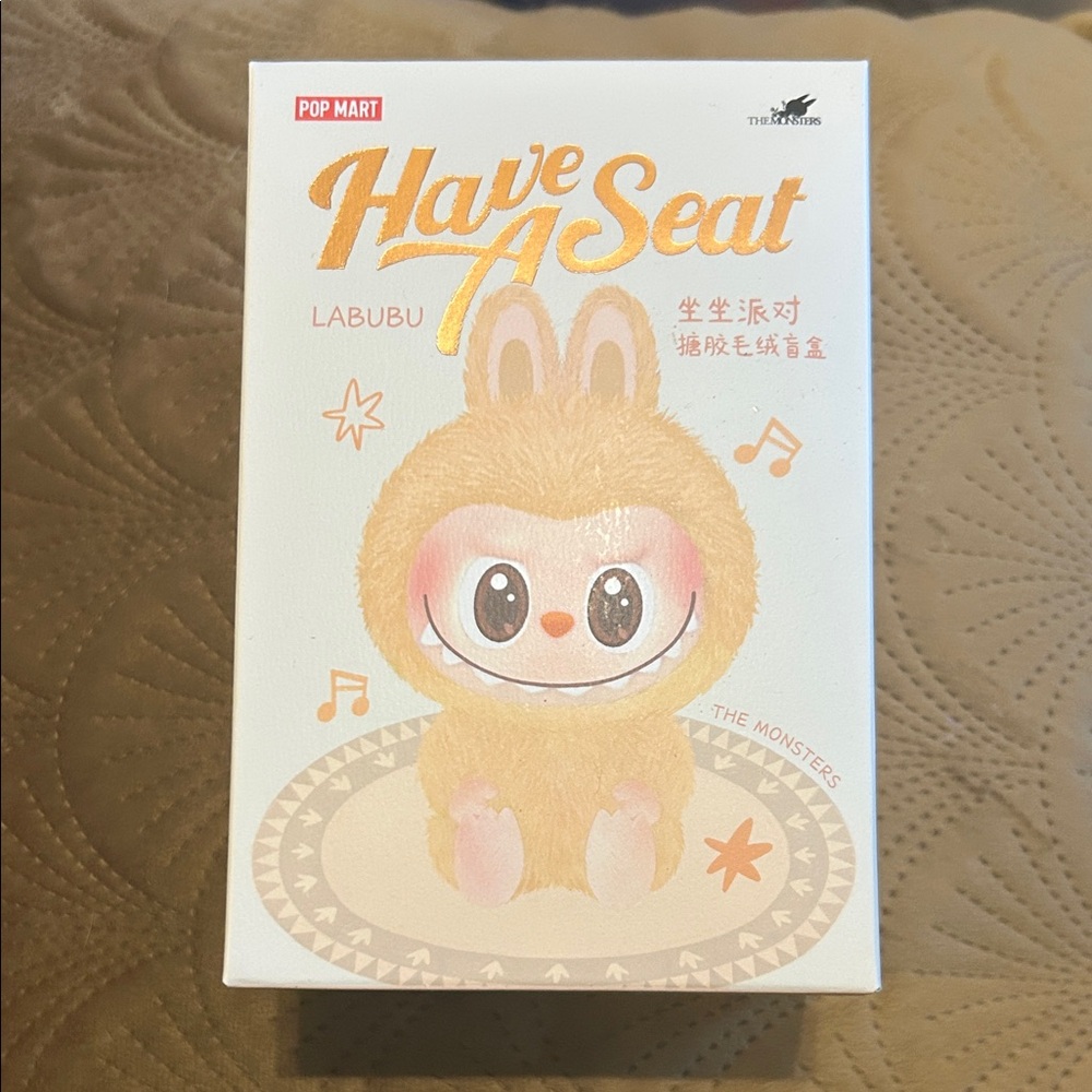 Pop Mart Have A Seat Labubu Figure